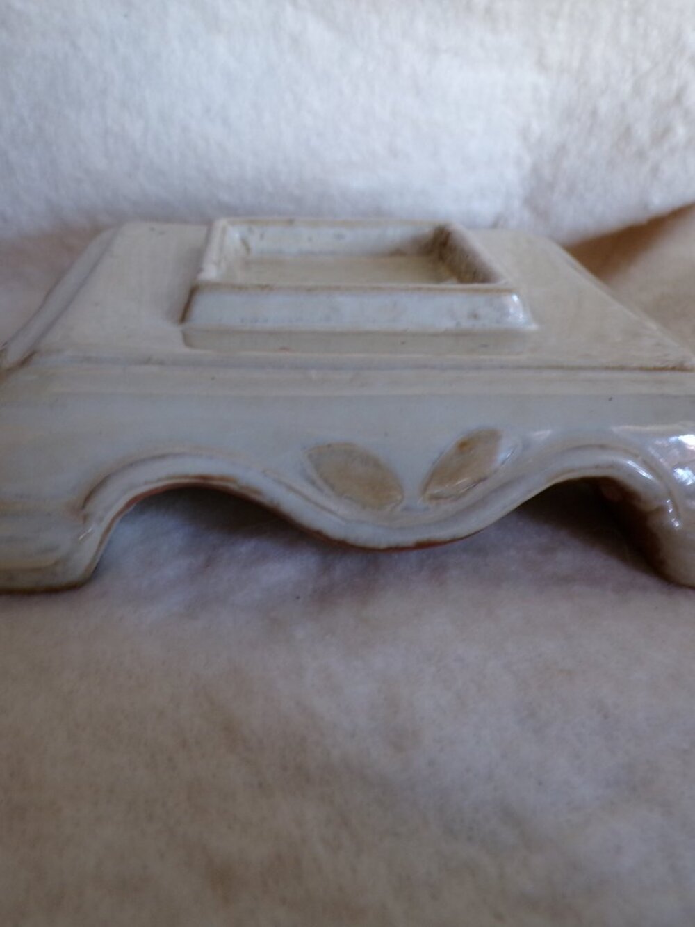 Ceramic Pagoda Style Candle Holder Butterflies - Picture 7 of 9